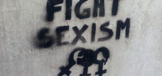 "Fight sexism": Graffiti in Turin, November 2016